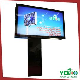 Açık alüminyum cam panel reklam panosu reklam ışık kutusu